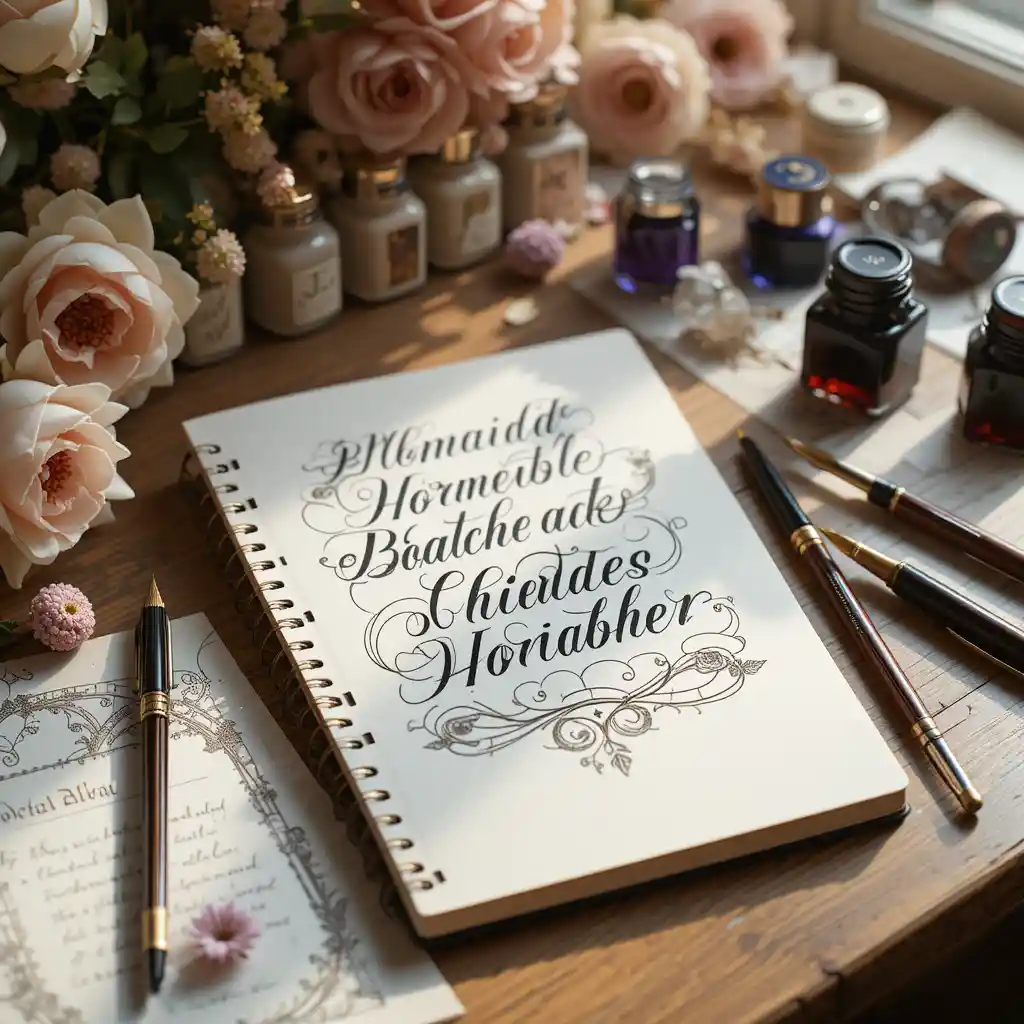 Calligraphy and hand lettering