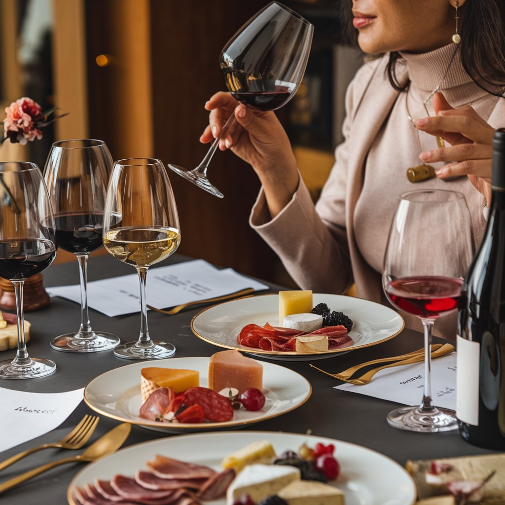 Wine tasting and pairing