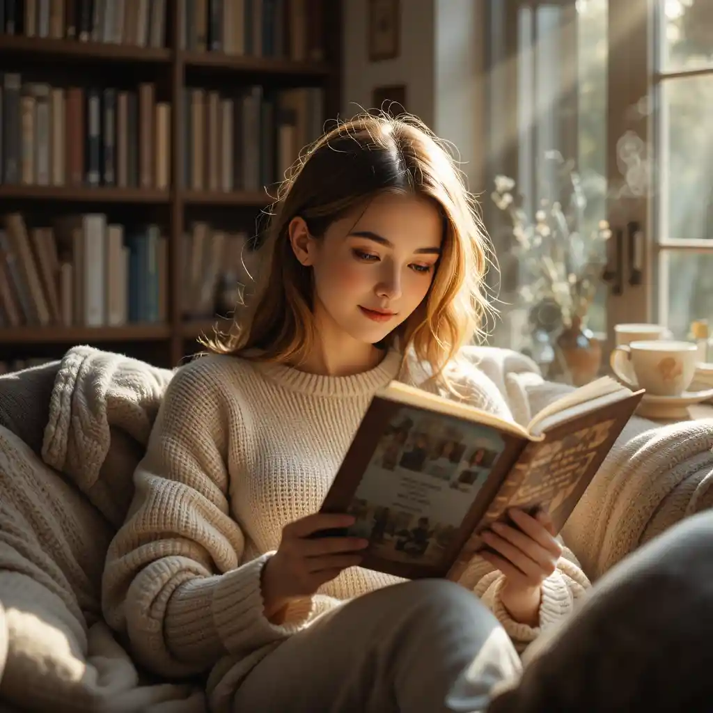 Reading books