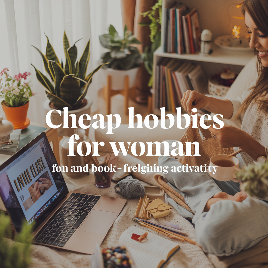 cheap hobbies for women