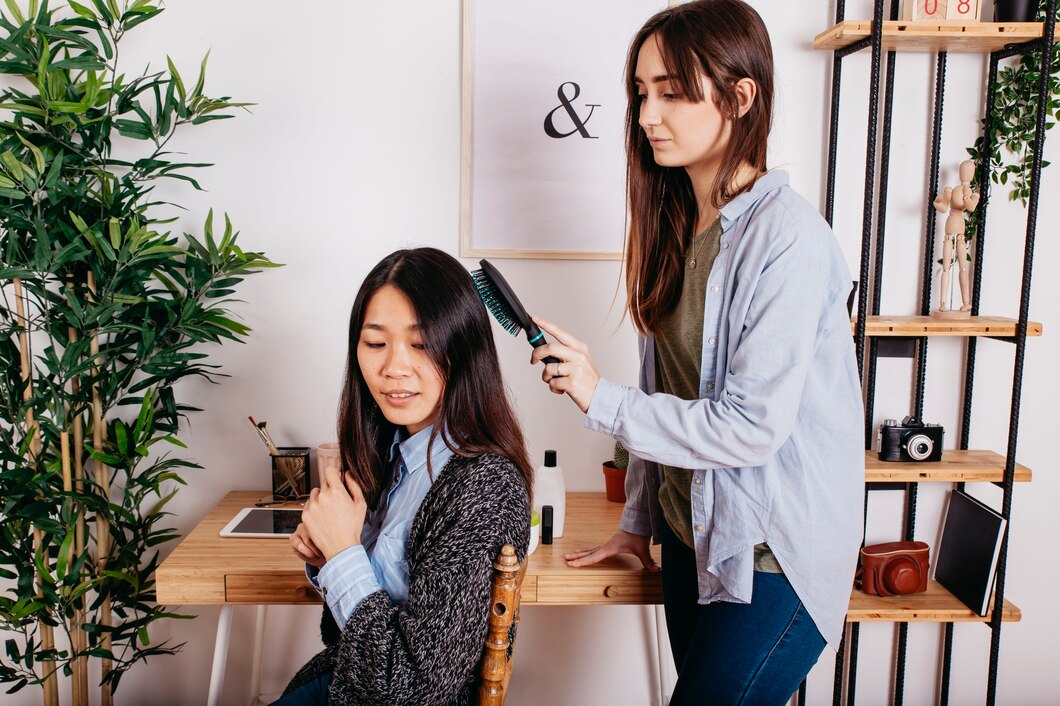 Try a new hairstyle