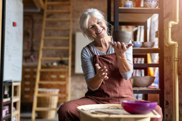 Pottery and ceramics – timeless hobbies for classy women to create elegant handmade art.