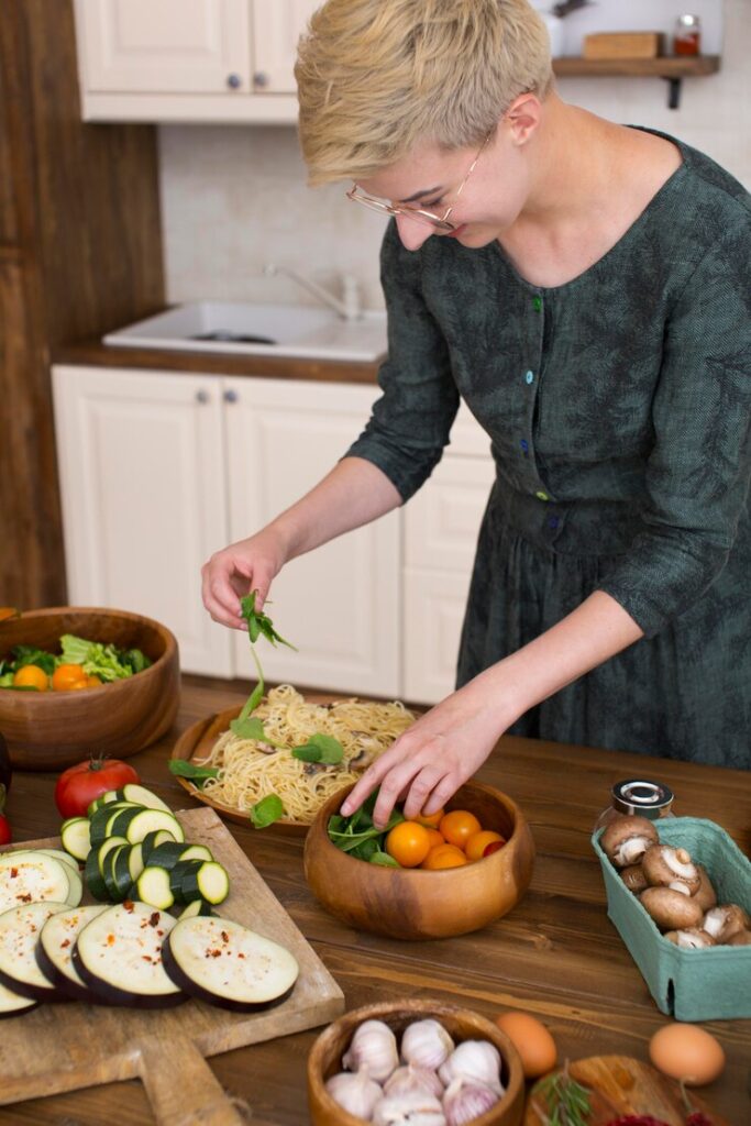 "Cooking international cuisine – a great hobby for women to explore global flavors and culinary creativity."