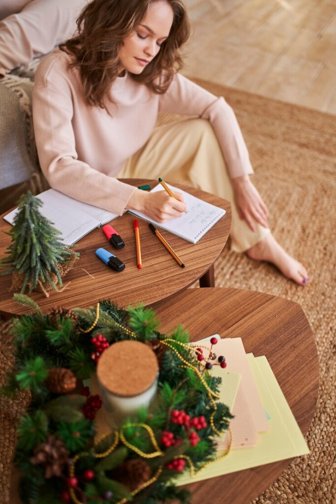 Reflective winter hobbies for women – start a journal for mindfulness, creativity, and self-expression.