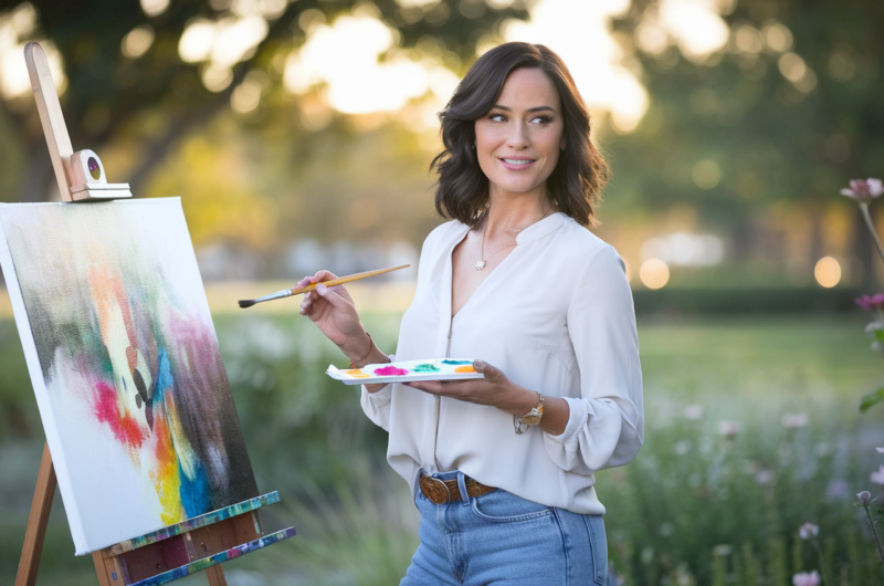 "Women enjoying various attractive hobbies, including painting, yoga, gardening, and photography, showcasing creativity and relaxation."