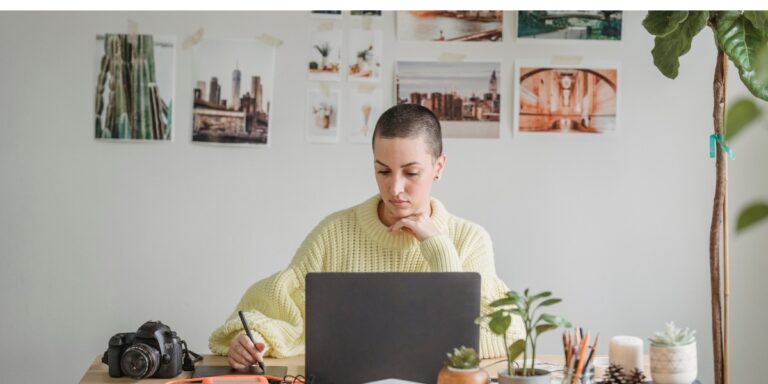 Women enjoying various attractive hobbies, including painting, yoga, gardening, and photography, showcasing creativity and relaxation.
