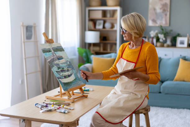 Painting and Drawing – A creative and expressive hobby for women in their 40s