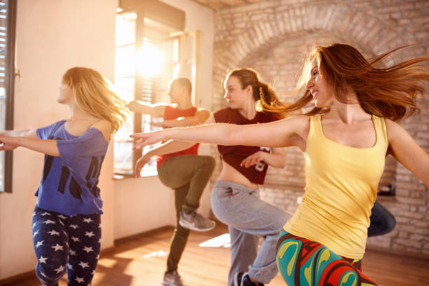 "Dance Classes (Zumba, Salsa) – A fun and energetic hobby for women in their 40s"