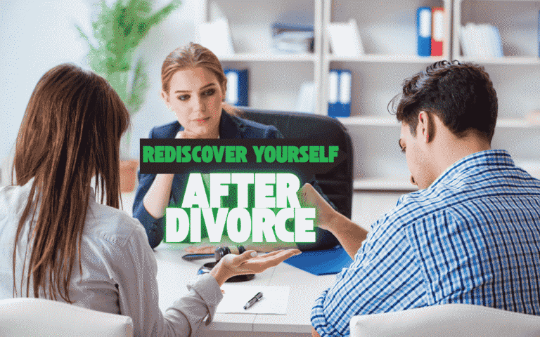 Divorced couple in mediation—symbolizing the emotional reset and new hobbies for divorced women starting over.