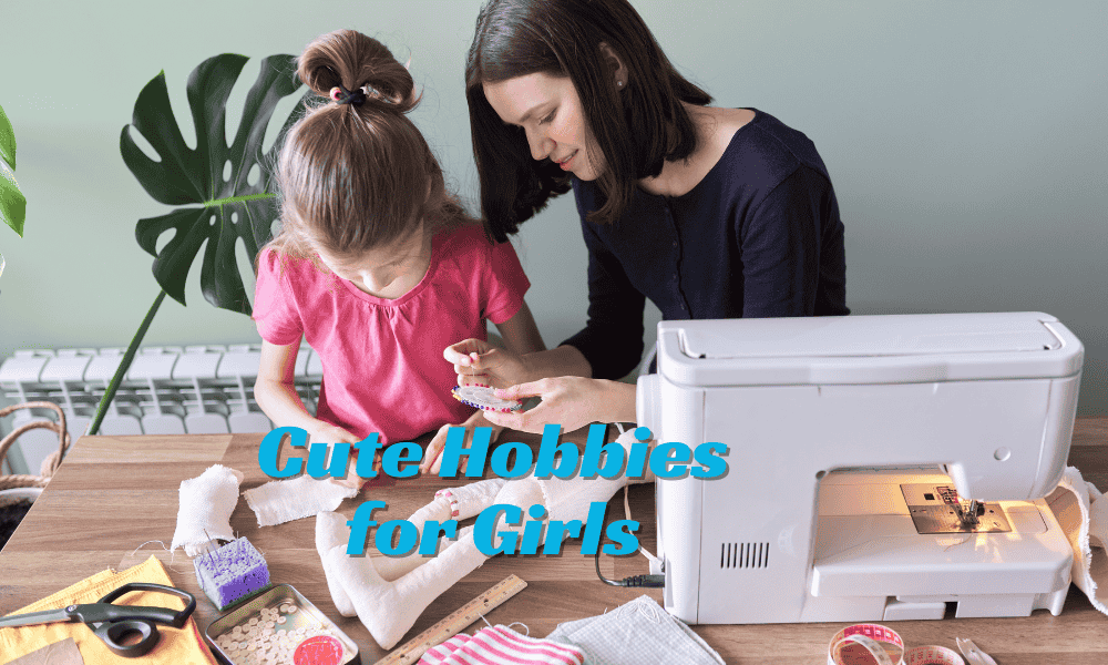 A collection of cute hobbies for girls, including crafting, painting, journaling, and other fun creative activities that inspire joy and creativity.