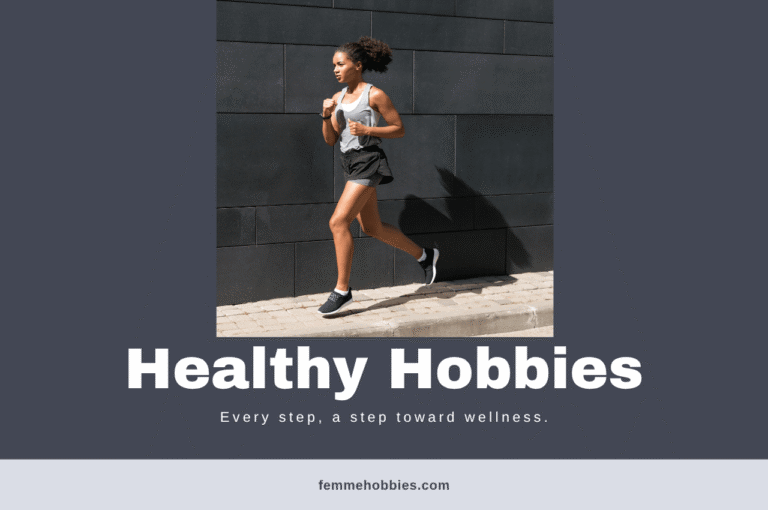 Healthy hobbies woman running outdoors for fitness