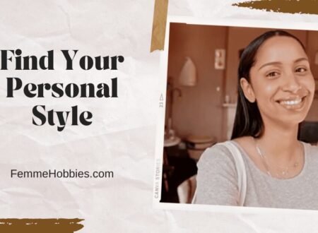 A smiling woman standing indoors with a chic minimalist look, representing tips on how to find your fashion style.