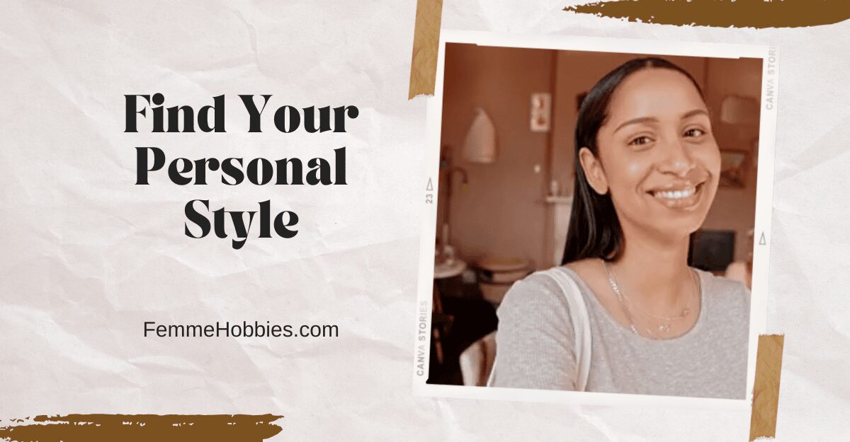 A smiling woman standing indoors with a chic minimalist look, representing tips on how to find your fashion style.